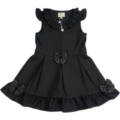 Picture of PRE ORDER Caramelo Kids Girls Zip Front School Pinafore - Black