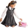 Picture of PRE ORDER Caramelo Kids Girls Zip Front School Pinafore - Grey