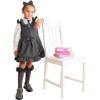 Picture of PRE ORDER Caramelo Kids Girls Zip Front School Pinafore - Grey