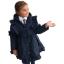 Picture of PRE ORDER Caramelo Kids Girls Frill Detail Skirted Coat - Navy