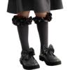 Picture of PRE ORDER Caramelo Kids Girls Satin Bow Mary Jane School Shoes - Grey
