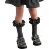 Picture of PRE ORDER Caramelo Kids Girls Easy On Double Bow T Bar School Shoes - Grey