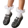 Picture of PRE ORDER Caramelo Kids Girls Easy On Double Bow T Bar School Shoes - Grey