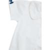 Picture of PRE ORDER Caramelo Kids Girls School Shirt With Satin Bows - White Navy