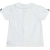 Picture of PRE ORDER Caramelo Kids Girls School Shirt With Satin Bows - White Navy