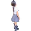 Picture of PRE ORDER Caramelo Kids Girls School Shirt With Satin Bows - White Grey