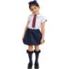 Picture of PRE ORDER Caramelo Kids Girls Bubble School Skirt - Navy
