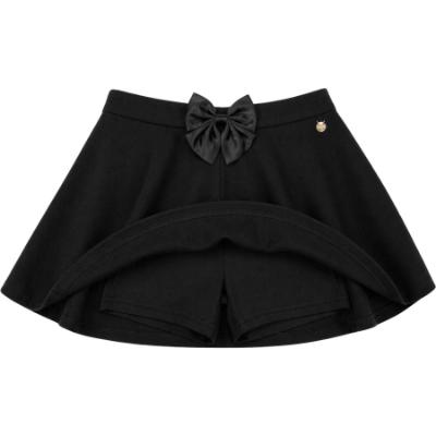 Picture of PRE ORDER Caramelo Kids Girls Skater School Skirt With Built In Shorts - Black