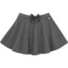 Picture of PRE ORDER Caramelo Kids Girls Skater School Skirt With Built In Shorts - Grey
