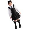 Picture of PRE ORDER Caramelo Kids Girls Ra-Ra Frill School Pinafore - Black