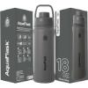 Picture of PRE ORDER Caramelo Kids Metal AquaFlask Water Bottle - Grey