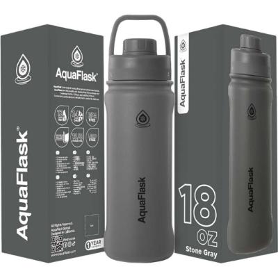 Picture of PRE ORDER Caramelo Kids Metal AquaFlask Water Bottle - Grey