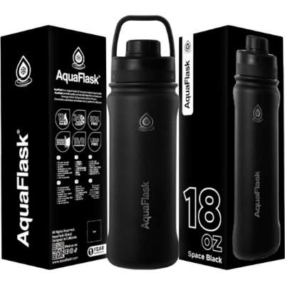 Picture of PRE ORDER Caramelo Kids Metal AquaFlask Water Bottle - Black