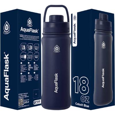 Picture of PRE ORDER Caramelo Kids Metal AquaFlask Water Bottle - Navy