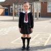 Picture of PRE ORDER Caramelo Kids Girls Bubble School Skirt - Black
