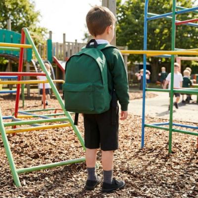 Picture of Schoolwear Unisex Backpack - Bottle Green