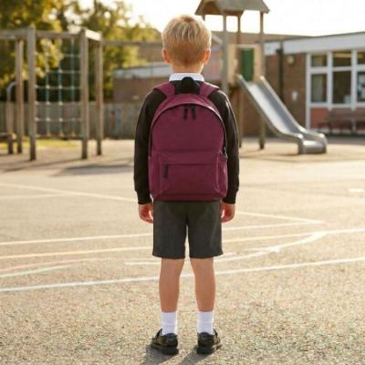 Picture of Schoolwear Unisex Backpack - Burgundy