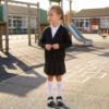 Picture of Schoolwear Girls Sweatshirt Cardigan - Black