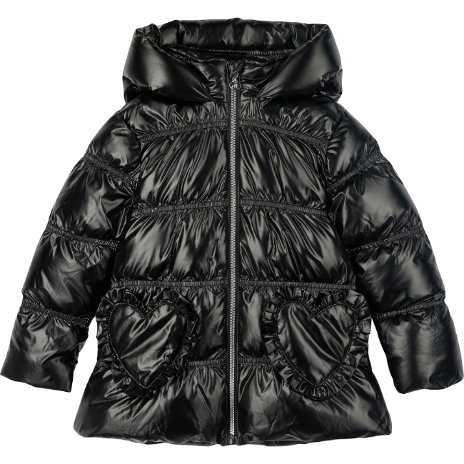 Picture of PRE ORDER A Dee BTS Luna Short Hooded Jacket  - Black