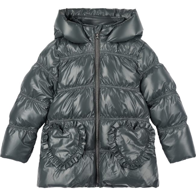 Picture of PRE ORDER A Dee BTS Luna Short Hooded Jacket  - Dark Grey