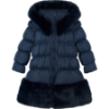 Picture of PRE ORDER A Dee BTS Rhea Hooded Long Coat  - Dark Navy