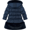 Picture of PRE ORDER A Dee BTS Rhea Hooded Long Coat  - Dark Navy