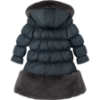 Picture of PRE ORDER A Dee BTS Rhea Hooded Long Coat  - Dark Grey