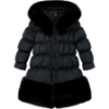 Picture of PRE ORDER A Dee BTS Rhea Hooded Long Coat  - Black
