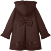 Picture of PRE ORDER A Dee BTS Nova Pleated Bow Raincoat - Brown