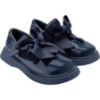Picture of PRE ORDER A Dee Easy On Lyra Mary Jane Bow Shoe - Dark Navy