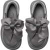 Picture of PRE ORDER A Dee Easy On Lyra Mary Jane Bow Shoe - Dark Grey