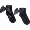 Picture of PRE ORDER A Dee BTS Cara Satin Bow Ankle Sock - Black