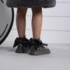 Picture of PRE ORDER A Dee BTS Cara Satin Bow Ankle Sock - Dark Grey