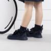 Picture of PRE ORDER A Dee BTS Cara Satin Bow Ankle Sock - Navy