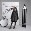 Picture of PRE ORDER A Dee BTS Nova Pleated Bow Raincoat - Dark Grey
