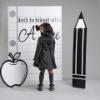 Picture of PRE ORDER A Dee BTS Nova Pleated Bow Raincoat - Dark Grey