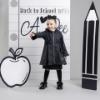 Picture of PRE ORDER A Dee BTS Nova Pleated Bow Raincoat - Black