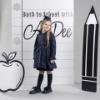 Picture of PRE ORDER A Dee BTS Nova Pleated Bow Raincoat - Dark Navy
