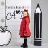 Picture of PRE ORDER A Dee BTS Nova Pleated Bow Raincoat - Red