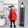 Picture of PRE ORDER A Dee BTS Nova Pleated Bow Raincoat - Red