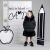 Picture of PRE ORDER A Dee BTS Rhea Hooded Long Coat  - Black