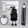 Picture of PRE ORDER A Dee BTS Rhea Hooded Long Coat  - Black