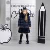 Picture of PRE ORDER A Dee BTS Rhea Hooded Long Coat  - Dark Navy