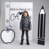 Picture of PRE ORDER A Dee BTS Luna Short Hooded Jacket  - Dark Grey