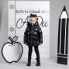 Picture of PRE ORDER A Dee BTS Luna Short Hooded Jacket  - Black