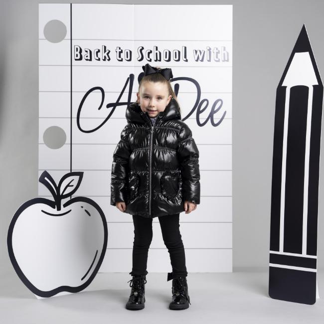 Picture of PRE ORDER A Dee BTS Luna Short Hooded Jacket  - Black