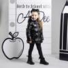 Picture of PRE ORDER A Dee BTS Luna Short Hooded Jacket  - Black