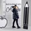 Picture of PRE ORDER A Dee BTS Luna Short Hooded Jacket  - Dark Navy