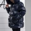 Picture of PRE ORDER A Dee BTS Luna Short Hooded Jacket  - Dark Navy