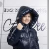 Picture of PRE ORDER A Dee BTS Luna Short Hooded Jacket  - Dark Navy